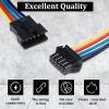 10Pairs JST SM 5Pins Connector Plug Male/Female 20cm 22AWG Wires Cable Connector for 5050 RGBW RGBWW LED Strip Light view 4