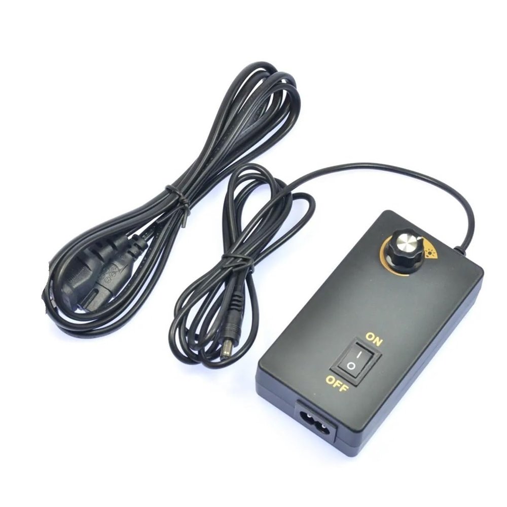 Microscope 10mm 3W 6500K Coaxial Point LED Spot Light Lamp Adjustable Bright 100V-240V Adapter for Camera