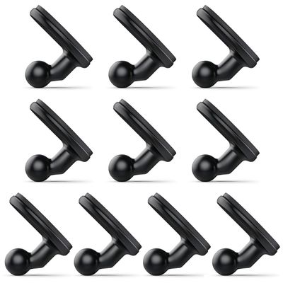 10 PCS Adhesive Mounting Brackets for Use with Garmin Dash Cam Mini 2 Mini 3, 45 to 67W, Tandem, Speak & X Series Low Profile & Easy to Install