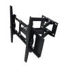 Monitor Bracket,Flat-Panel Curved TV Rack Wall Mount Bracket tilt Adjustable Telescopic Rotating Shelf Wall Hanging view 1