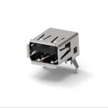 TE Connectivity/AMP Brand, 292303-3-30Pack, Std USB Type A R/A T/H Natural