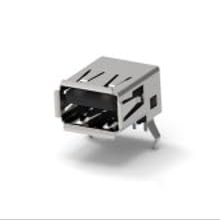 TE Connectivity/AMP Brand, 292303-3-30Pack, Std USB Type A R/A T/H Natural