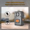 TAMEIVISUA KP22 2.5K Body Cameras,128GB,1512P,H.265,Night Vision,14H Video Record,60FPS,GPS,Pre-Recording,with Car Suction for Dashcams, Security,Law Enforcement, Outdoor Work view 4