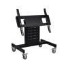 Monitor Bracket,TV Floor All-in-one Touch Screen Mobile Rostrum Stage tilt Angle teleprompter Bracket view 2