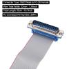 uxcell 26Pin IDC Wire Flat Ribbon Cable DB25 Male to FC-26 Female Connector 2.54mm Pitch 50cm Length view 2