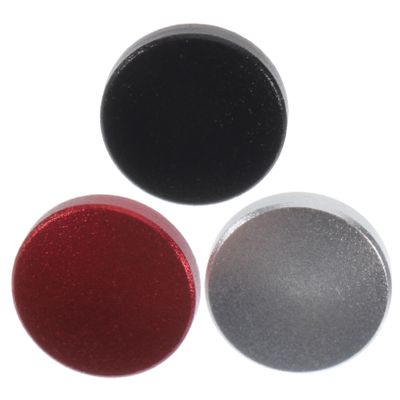 Lurrose 3pcs Aluminum Alloy Shutter Release Button Set for Camera Soft Concave Surface Design Compatible DSLR Cameras