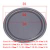 Bass Diaphragm 66mm Repair Parts Accessories Home Theater 66MM Vibrating Plate Black view 2