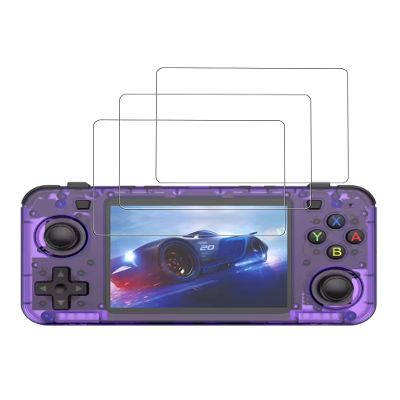 BOVUGAC [3 Park] Screen Protector for R36H Handheld Game Consoles Tempered Glass Film, Screen Protector for BOYHOM R36H Handheld Gaming Anti-Scratch & Sensitive & 9H Hardness