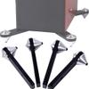 4PCS Combined Type Foot Subwoofer Shockproof Bracket Trip G1033 view 2