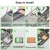 SSD Heatsink Thermal Pad Copper Cooling Kit for Steam Deck and ROG All with 0.5mm Copper Heatsink 3 Silicone Pads 2 Phase Change Pads Pry Tools view 3