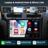 PHEZEN 4+64G Car Radio for Kia Sorento 2004 2005 2006 2007 2008 with with Carplay Android Auto, 9 Inch Touch Screen Stereo for Kia Sorento Bluetooth GPS Navi WiFi FM SWC Rear Camera view 3