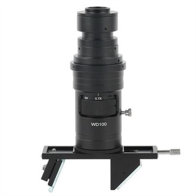 Microscope Kit Microscope Eyepieces Industrial HDMI VGA USB Microscope Video Camera FHD 0.7X-5X Adjustable Continuous Zoom Monocular 200X 2_D 3_D C Mount Lens Microscope Lens Adapters