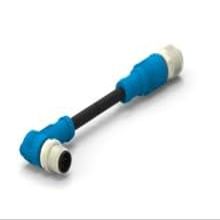 TE Connectivity/AMP Brand, T4162223005-001-5Pack, RPC-M12-5MR-0.5SH-M12-5FS-PUR
