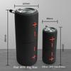 CYBORIS 2 in 1 Portable Splittable 40W Dual Bluetooth Speaker, Waterproof Split Wireless Speaker V5.3 with Deep Bass Loud Stereo Sound, 24H Playtime, True Wireless Pairing for Home, Outdoor or Travel view 2