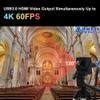 IEights 4K 60fps HDMI Webcam USB3.0 Camera Dual Output Wide Angle 120degree Low Distortion Lightburn_Camera 2X Digital Zoom Webcamera H.264 High Speed USB Security Cameras for Computer TV Monitor view 2