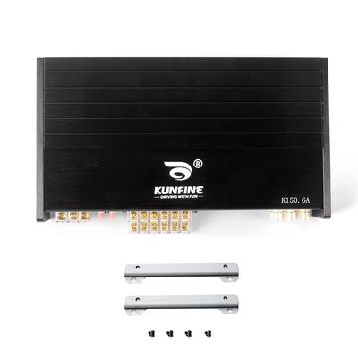 KUNFINE Car Stereo Power Amp - 6 Channel (Max) 6x200W RMS, 0.05% THD, OEM Integration, Hi-Fi Sound, Easy DIY Install-BF-150.6A