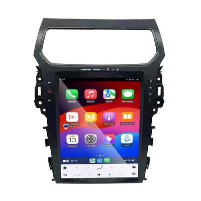 Lizpofly 12.1 Inch Android 13 Car Stereo for Ford Explorer 2011-2019 8-Core Tesla Style with Wireless CarPlay & Android Auto GPS Navigation, DSP, 4G WiFi, Bluetooth5.0, FM/AM, SWC Compatible8+256