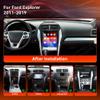 Lizpofly 12.1 Inch Android 13 Car Stereo for Ford Explorer 2011-2019 8-Core Tesla Style with Wireless CarPlay & Android Auto GPS Navigation, DSP, 4G WiFi, Bluetooth5.0, FM/AM, SWC Compatible8+256 view 2
