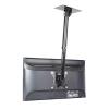 LIUZQWAED Telescopic Rotating LCD TV Ceiling Bracket - Adjustable Tilt Ceiling TV Mount, for 12-27 Inch TV Wall Mount, Max VESA 200x200mm, Multiple Height Options TV Stand(2.5M) view 1