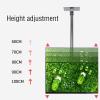 LIUZQWAED Telescopic Rotating LCD TV Ceiling Bracket - Adjustable Tilt Ceiling TV Mount, for 12-27 Inch TV Wall Mount, Max VESA 200x200mm, Multiple Height Options TV Stand(2.5M) view 2