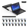 15.6 LCD KVM Console+ 2 Pack HDMI to VGA Adapter view 2