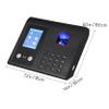 TEHAUX Facial Recognition Timeclock Fingerprint Access Control High-Performance Low-Light Business Attendance Recorder view 2