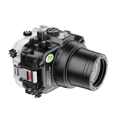 Sea Frogs Underwater Camera Housing Case, 40M/130FT Waterproof Case, Kit for Sony A7CII and A7CR Camera (A7CII/CR (28-70MM))
