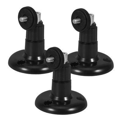 LABRIMP 3pcs Indoor Camera Bracket Wall Mount Brackets for Security Cameras Quick Installation Compatibility