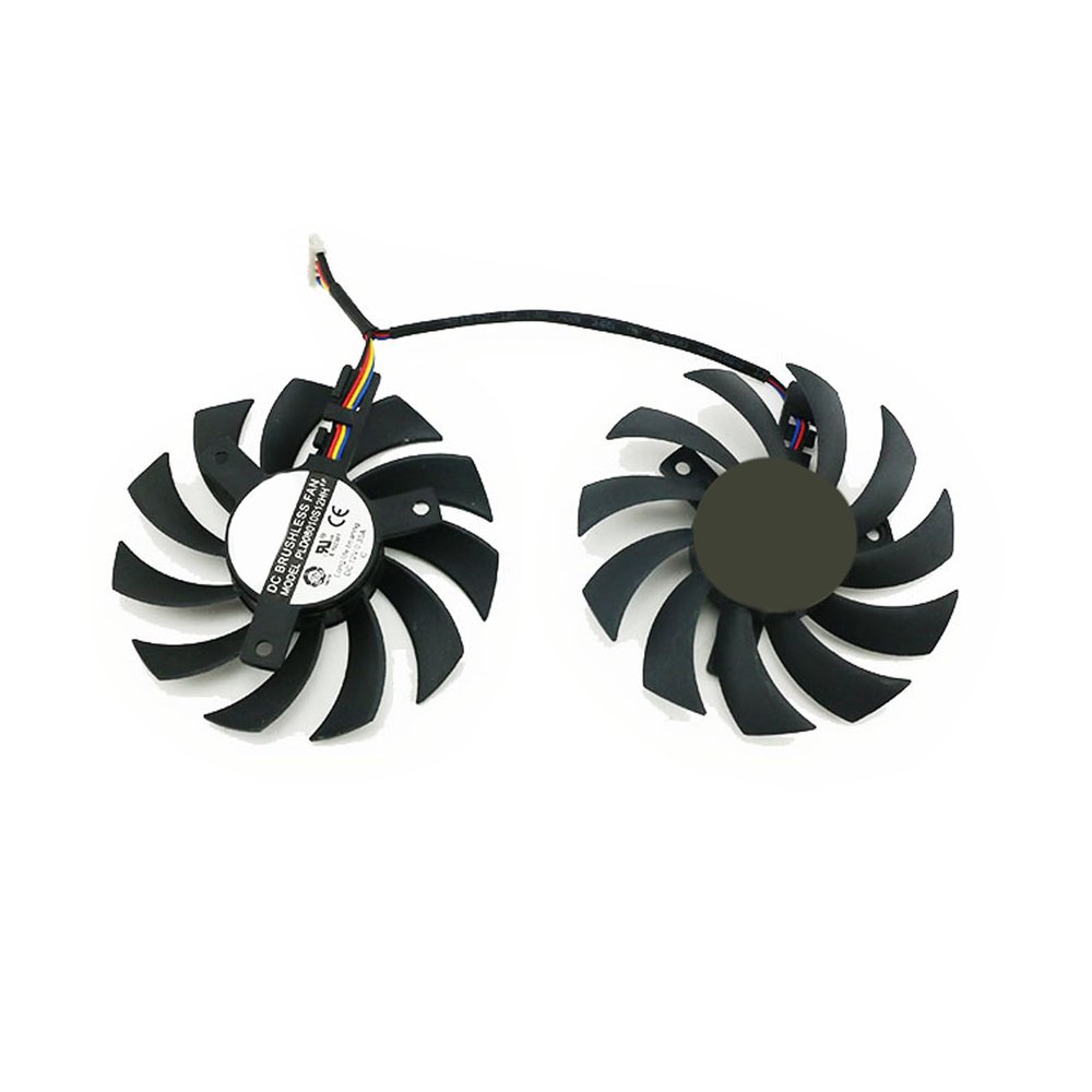 75MM PLD08010S12HH DC12V 0.35A 4Pin GPU Fans for ZOTAC GTX950 960 1060 Graphics Card Cooling Replacement Fan