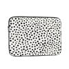 10 Inch Laptop Sleeve Bag Waterproof Shockproof Laptop Case Bag Black Dot Computer Skin Bags Lightweight Tablet Carrying Case view 1