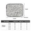 10 Inch Laptop Sleeve Bag Waterproof Shockproof Laptop Case Bag Black Dot Computer Skin Bags Lightweight Tablet Carrying Case view 4
