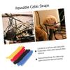 POPETPOP 80Pcs Adjustable Cable Organizer Straps Fastening Ties for Efficient Cord Management Durable Design for Various Cables view 3