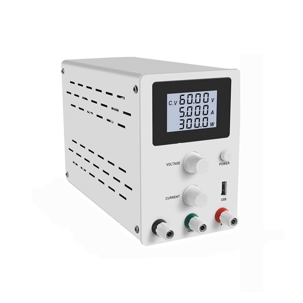 ACE4U Adjustable DC Power Supply Lab Bench Source Stabilized Power Supply Voltage Regulator Variable Coarse and Fine Adjustments Voltage Regulator(R-SPS3010 B,110-V)