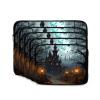 13 Inch Laptop Sleeve Bag Waterproof Shockproof Laptop Case Bag Gloomy Castle and Witch Computer Skin Bags Lightweight Tablet Carrying Case view 2