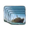 12 Inch Laptop Sleeve Bag Waterproof Shockproof Laptop Case Bag Abandoned Cruise Ship at Sea Computer Skin Bags Lightweight Tablet Carrying Case view 2