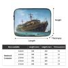 12 Inch Laptop Sleeve Bag Waterproof Shockproof Laptop Case Bag Abandoned Cruise Ship at Sea Computer Skin Bags Lightweight Tablet Carrying Case view 4