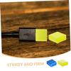 HOMSFOU 40Pcs USB Male Port Protectors Silicone Covers for Charging Cables Travel Office Durable Stylish USB Plug Caps view 3