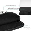 12 Inch Laptop Sleeve Bag Waterproof Shockproof Laptop Case Bag Black Dot Computer Skin Bags Lightweight Tablet Carrying Case view 3