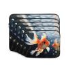 13 Inch Laptop Sleeve Bag Waterproof Shockproof Laptop Case Bag Small Goldfish Swimming in The Water Computer Skin Bags Lightweight Tablet Carrying Case view 2