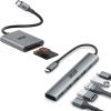 5 in 1 USB C Hub Bundle with 2 in 1 SD Card Reader view 1