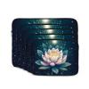 10 Inch Laptop Sleeve Bag Waterproof Shockproof Laptop Case Bag Magic Lotus Floral Computer Skin Bags Lightweight Tablet Carrying Case view 2