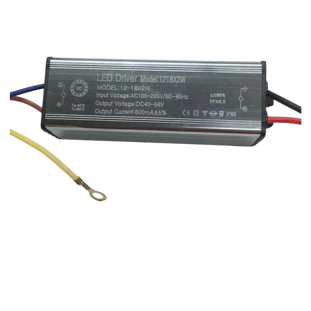 ACE4U LED Constant Current Waterproof Driver Power Supply Outdoor Floodlight Wall Washer Street Light Power Supply Isolated Wide Voltage 1-500W(12-18X2W600ma)