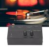 PP500 Phono Preamp Low Noise Stereo Input Output Sensitive Record Player Preamplifier for Turntable Fans (US Plug) view 3