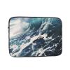 17 Inch Laptop Sleeve Bag Waterproof Shockproof Laptop Case Bag Beach Foam Wave Computer Skin Bags Lightweight Tablet Carrying Case view 1