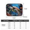 13 Inch Laptop Sleeve Bag Waterproof Shockproof Laptop Case Bag Ocean Animal Turtle Computer Skin Bags Lightweight Tablet Carrying Case view 4