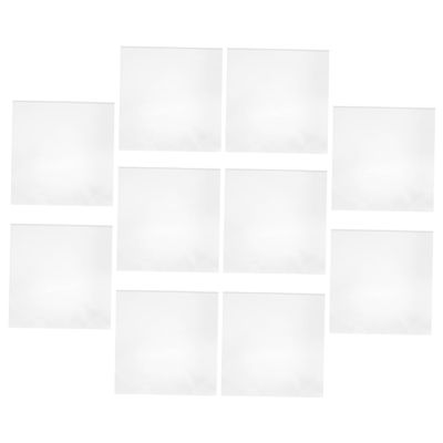 CIYODO 10pcs Vinyl Record Outer Sleeves Self Adhesive Protective Sleeves for Vinyl Records Album Covers for Stain and Dust Protection Present for Music Lovers