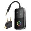2-in-1 Bluetooth 5.2 Transmitter Receiver for TV/Airplane/Gym/Planes/Boat, Dual Link aptX Adaptive Low Latency Audio Adapter, Wireless Converter for 3.5mm Aux Jack, Supports 2 Headphones view 1