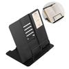 HOMSFOU Adjustable Metal Reading Shelf Myopia Prevention Bracket Portable Book Stand for Home and Outdoor Use for Tablets and Textbooks Lightweight and Black view 3