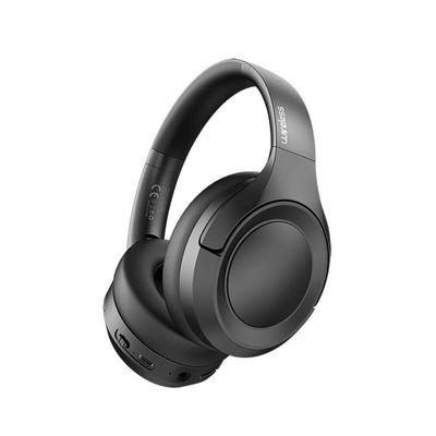 BYDGUMEI L50 Noise-Cancelling Headphones, Wireless Over-Ear Bluetooth Headphones, 50-Hour Playback Time, High-Resolution Audio, Bass, Memory Foam Ear Cups, Travel, Office, USB-C Charging (Black)