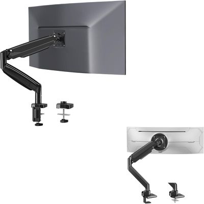 MOUNTUP Heavy Duty Monitor Arm for 49 inches, 44 lbs Curved Screens + Ultrawide Monitor Arm for Max 40 Inch Screen